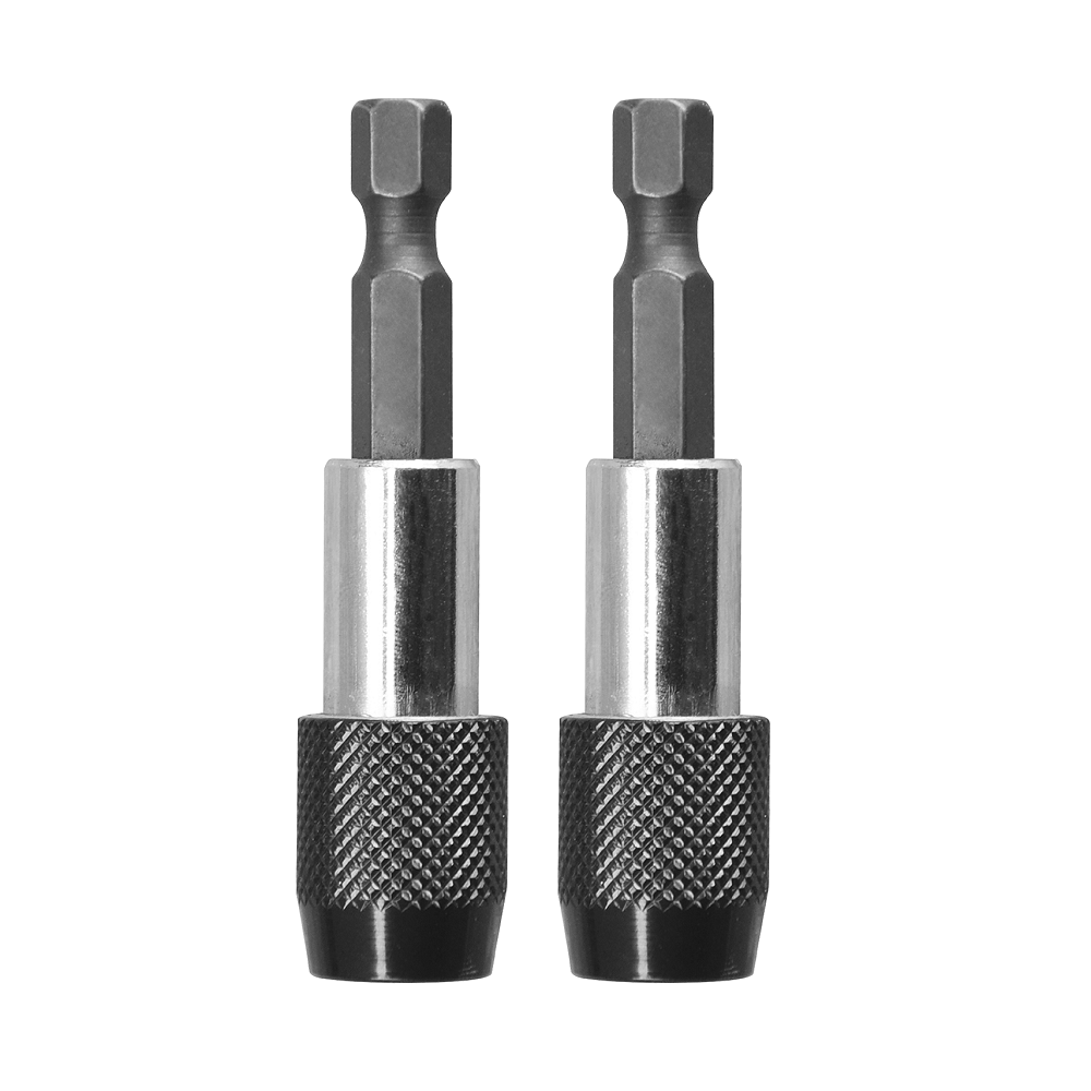 Купить Тримач для біт з фіксатором 1,4"х60 мм, 2 од. блістер INGCO 