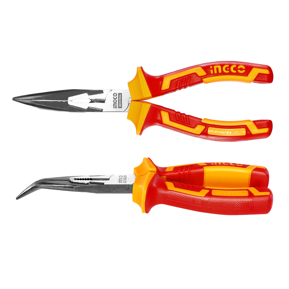 Купить Довгогубці вигнуті діелектричні VDE 200 мм INGCO INDUSTRIAL