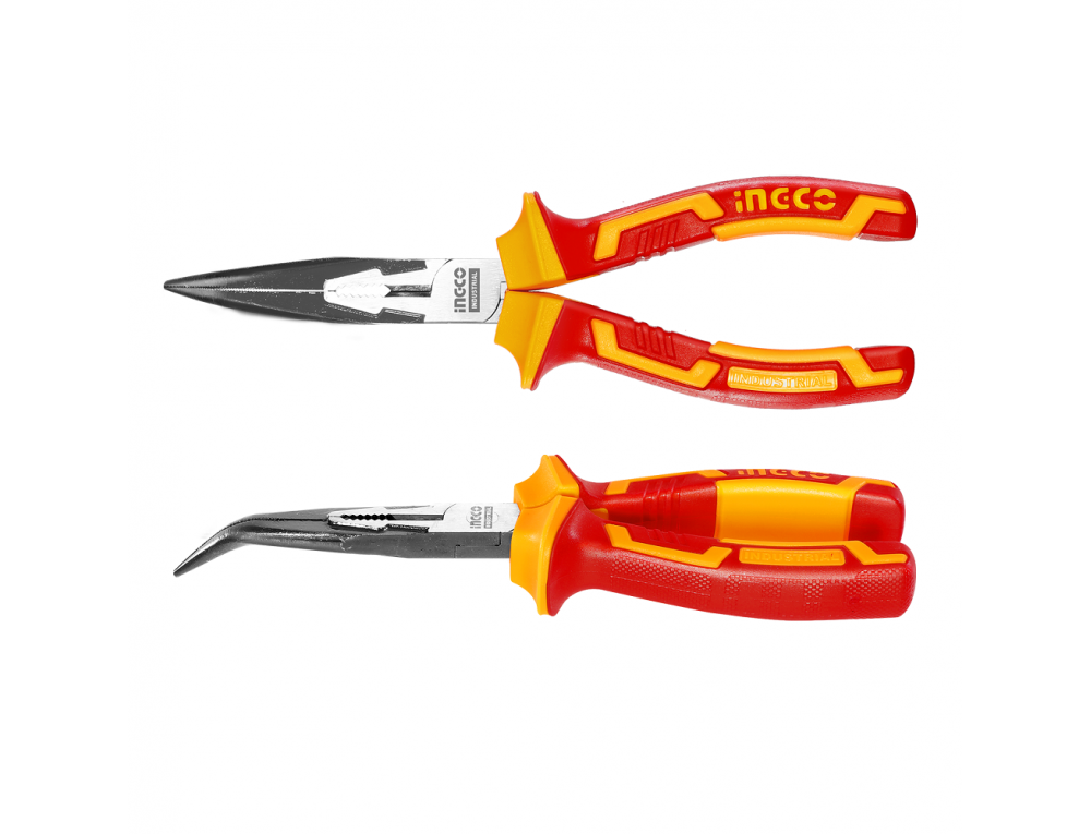Довгогубці вигнуті діелектричні VDE 200 мм INGCO INDUSTRIAL