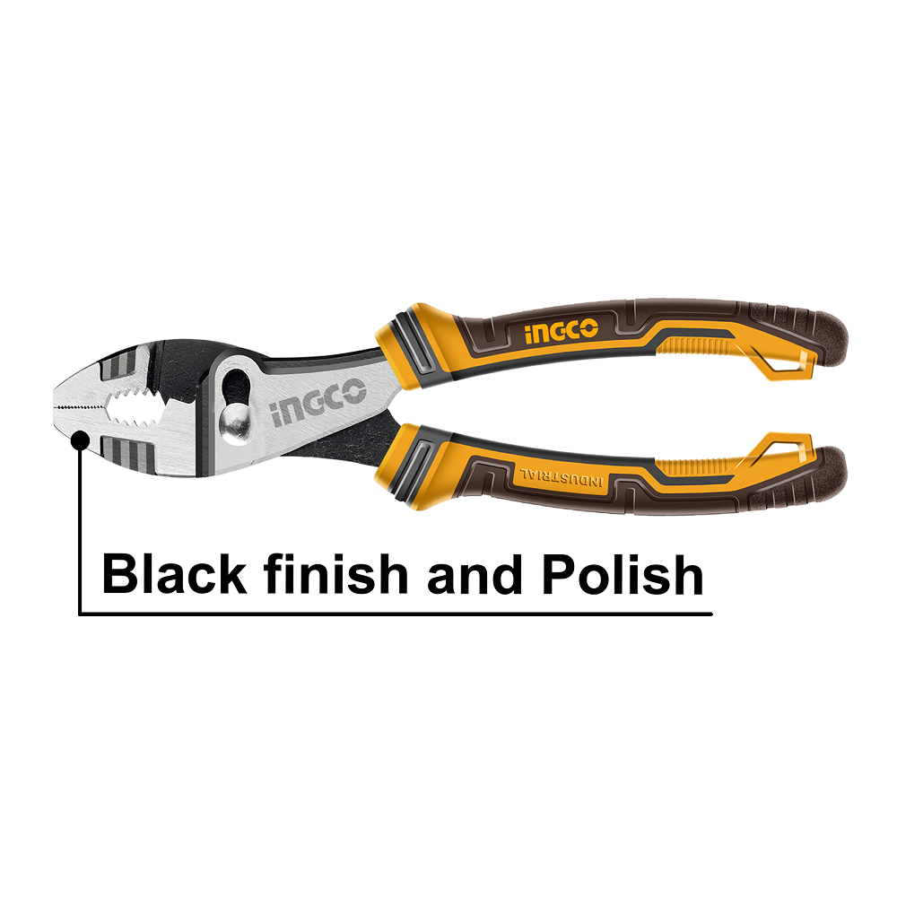 Купить Плоскогубці переставні 200 мм INGCO INDUSTRIAL
