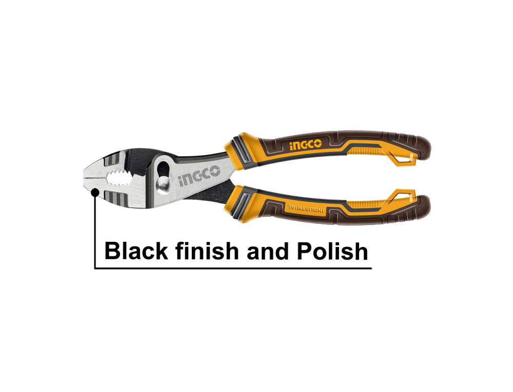 Плоскогубці переставні 200 мм INGCO INDUSTRIAL