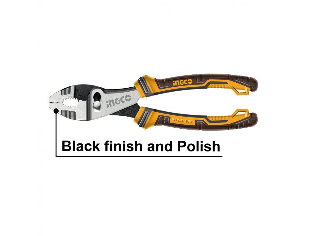 Плоскогубці переставні 250 мм INGCO INDUSTRIAL