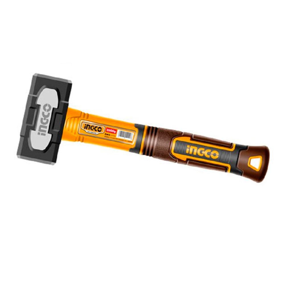 Купить Кувалда з фібергласовим руківʼям 2 кг INGCO