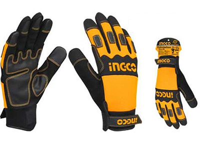 Засоби індивідуального захисту (рукавички, спецодяг) INGCO